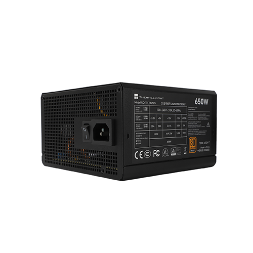 კვების ბლოკი - Thermal Right 650 Watt 80 Plus Bronze