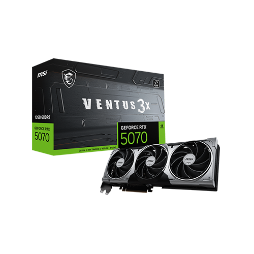 ვიდეობარათი - Msi Ventus 3X RTX 5070 12 GB
