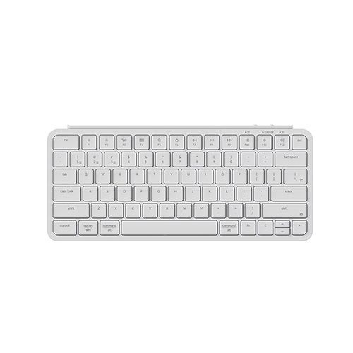 უკაბელო ტენვადი კლავიატურა - Keychron B1 Pro Ivory White Rechargeable WL BT