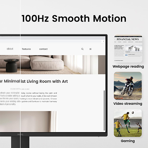 მონიტორი - Benq GW2491 - 23.8 Inch / FHD / IPS / 100 Hz / 5 Ms