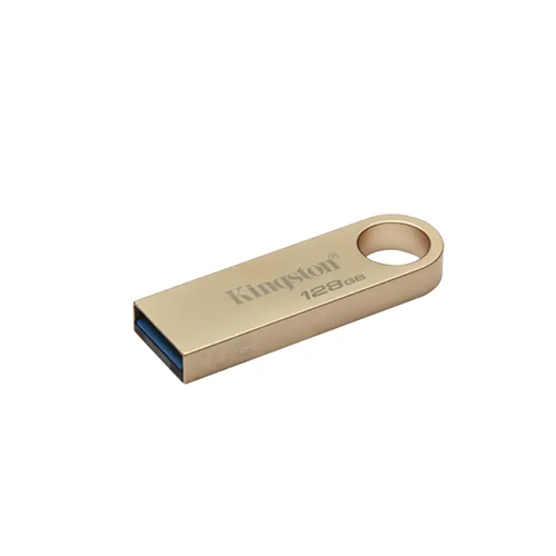 ფლეშ მეხსიერება - Kingston DataTraveler SE9 G3 128 GB USB 3.2 Gold