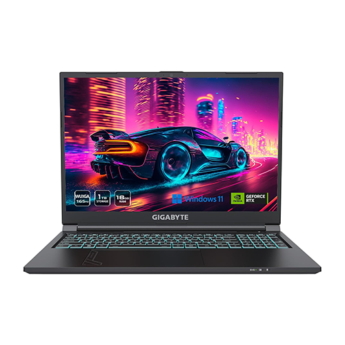 ნოუთბუქი - Gigabyte G6 MF-H2KZ854KD - 16 Inch / IPS / i7 13620H / 16GB D5 / 1TB / RTX 4050 6GB