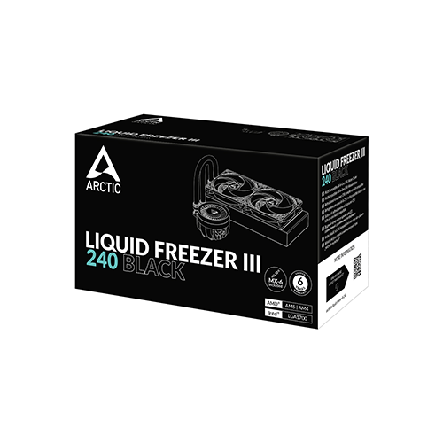 პროცესორის წყლის გაგრილება - Arctic Liquid Freezer III 240 mm Black