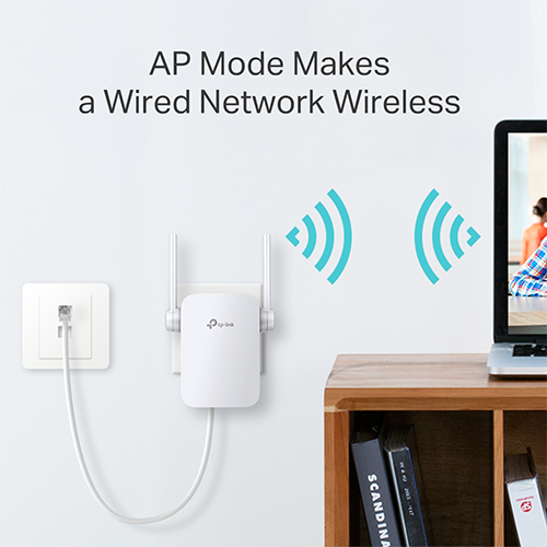 Wi-Fi გამაძლიერებელი - TP-Link RE305 AC1200 Mesh Range Extender