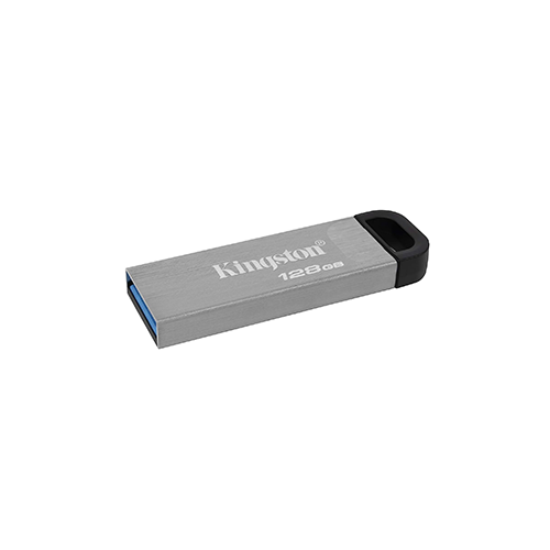 ფლეშ მეხსიერება - Kingston DataTraveler Kyson 128 GB USB 3.2 Silver