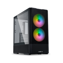 ქეისი - Lian Li LanCool 207RX Black - 2x140 Fan ARGB + 2x120 Fan