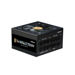 Power Supply - Zalman TeraMax 2 ZM 750 Watt 80 Plus Gold Full Modular Black