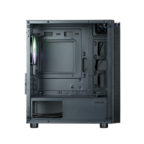 ქეისი - Zalman T4 Plus Black - 1x120 Fan ARGB