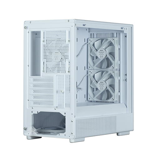 ქეისი - Zalman P10 Namu White - 3x120 Fan