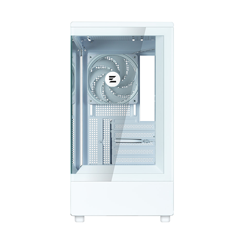 ქეისი - Zalman P10 White - 1x120 Fan ARGB