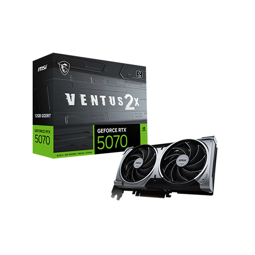 ვიდეობარათი - Msi Ventus 2X RTX 5070 12 GB