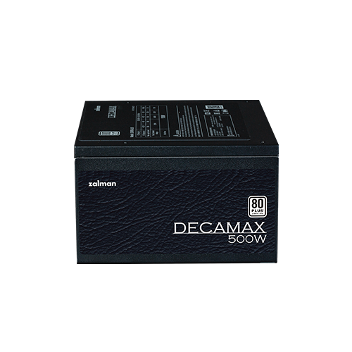 კვების ბლოკი - Zalman Decamax ZM 500 Watt 80 Plus