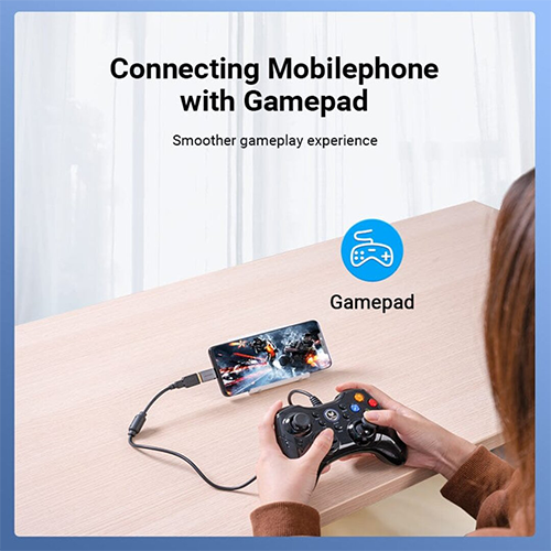 გადამყვანი - Vention Type-C Male To USB 3.0 Female OTG Adapter Gray Aluminum Alloy Type