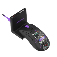 უკაბელო ტენვადი მაუსი - A4Tech Bloody R73 Ultra Duo Dual Mode Cypher Ghost Rechargable WL