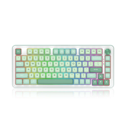 უკაბელო ტენვადი მექანიკური კლავიატურა - Redragon Cyrus Pro K681MG Grey Switch Rechargable WL BT