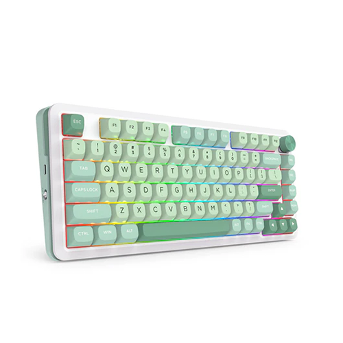 უკაბელო ტენვადი მექანიკური კლავიატურა - Redragon Cyrus Pro K681MG Grey Switch Rechargable WL BT