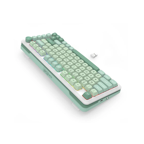 უკაბელო ტენვადი მექანიკური კლავიატურა - Redragon Cyrus Pro K681MG Grey Switch Rechargable WL BT