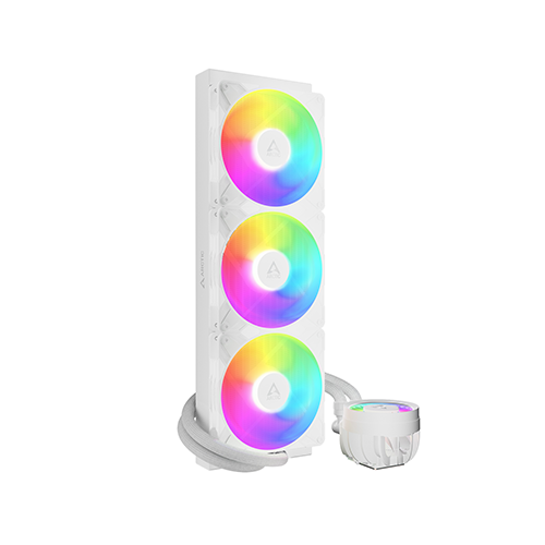 პროცესორის წყლის გაგრილება - Arctic Liquid Freezer III Pro 420 mm ARGB White