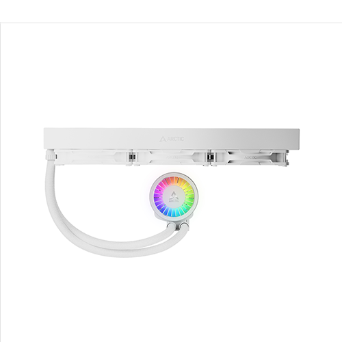 პროცესორის წყლის გაგრილება - Arctic Liquid Freezer III Pro 420 mm ARGB White