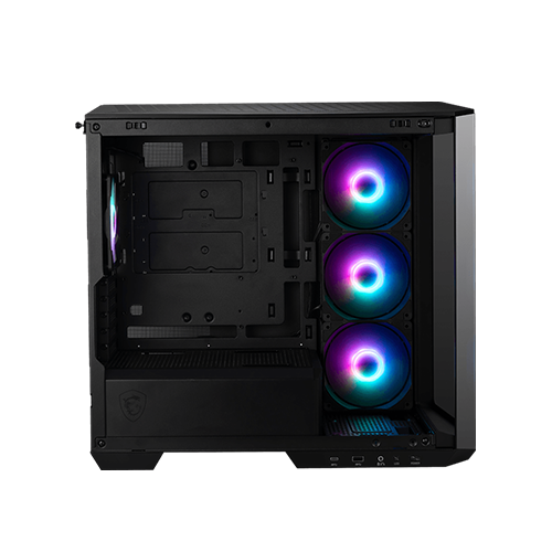 ქეისი - Msi Mag Pano M100R PZ Black - 4x120 Fan ARGB