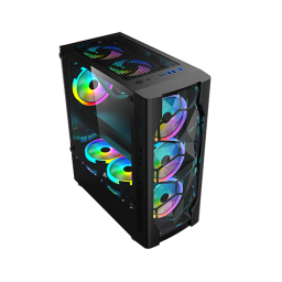 ქეისი - 1ST Player D4 Black - 4x120 Fan Led