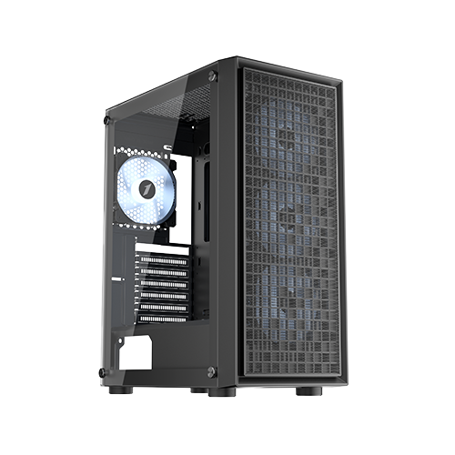 ქეისი - 1ST Player GO6 Black - 4x120 Fan LED