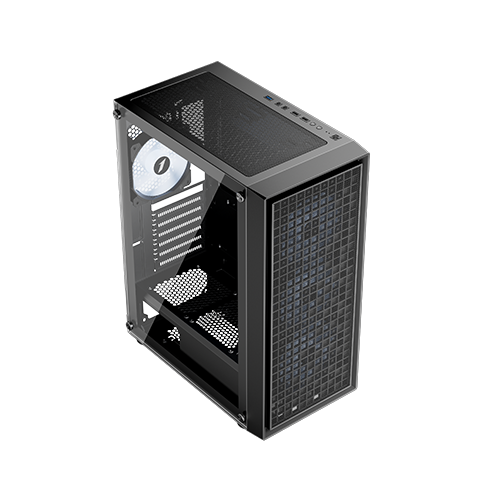 ქეისი - 1ST Player GO6 Black - 4x120 Fan LED