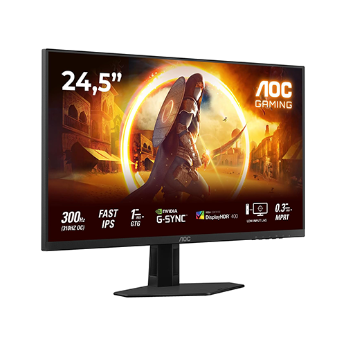 მონიტორი - Aoc 25G4SRE - 24.5 Inch / FHD / IPS / 310 Hz / 0.3 Ms