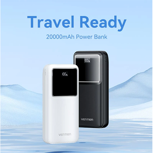 Power Bank - Vention FHLW0 20 000 mAh White
