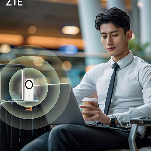 Wi-Fi როუტერი - ZTE U30 Air 5G Router Battery 4500 Mah + Sim Card Port