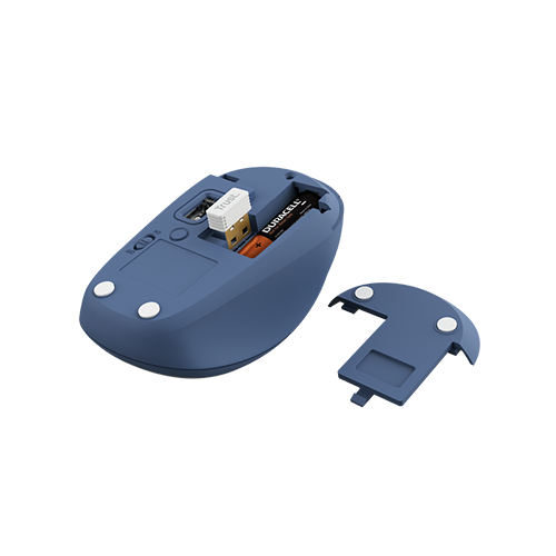 უკაბელო Bluetooth მაუსი - Trust Yvi Blue WL BT