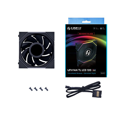 ქეისის გაგრილება - Lian Li G99 TLLCD 120-1 120 mm Black