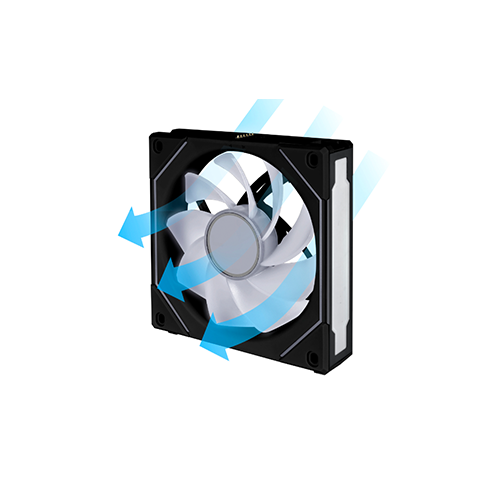 ქეისის გაგრილება - Lian Li G99 SL-INF 140 mm Reverse Black