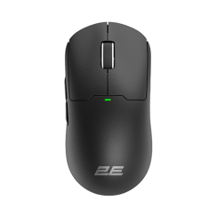 უკაბელო ტენვადი მაუსი - 2E Gaming MG355 RGB Black Rechargeable WL