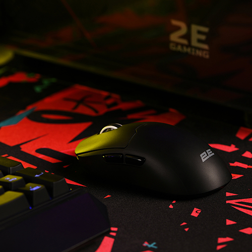 უკაბელო მაუსი - 2E Gaming MG355 RGB Black WL