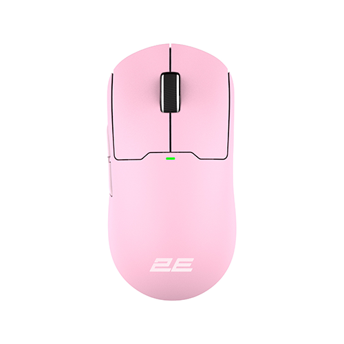 უკაბელო მაუსი - 2E Gaming MG355 RGB Pink WL
