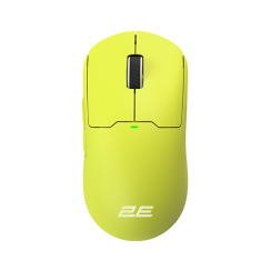 უკაბელო ტენვადი მაუსი - 2E Gaming MG355 RGB Yellow Rechargeable WL