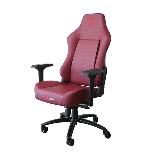 კომპიუტერის სკამი - Vertex Imperion Gaming Chair Bordeaux Leather