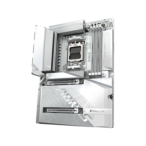 დედაბარათი - Gigabyte Aorus B850 Stealth Ice Wi-Fi DDR5