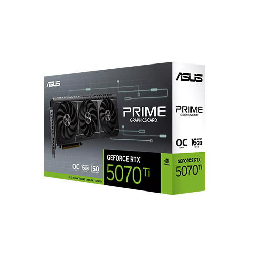 ვიდეობარათი - Asus Prime RTX 5070 Ti 16 GB Oc