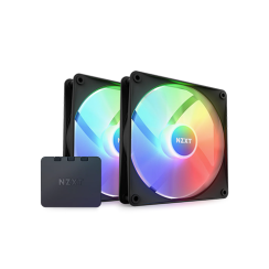 ქეისის გაგრილება - NZXT F140 Core - 2x140 Fan ARGB Black