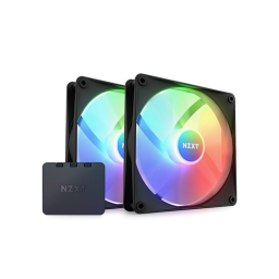 ქეისის გაგრილება - NZXT F140 Core - 2x140 Fan ARGB Black