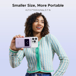 Power Bank - Ugreen PB572 Uno 10 000 mAh Wireless Charger Purple