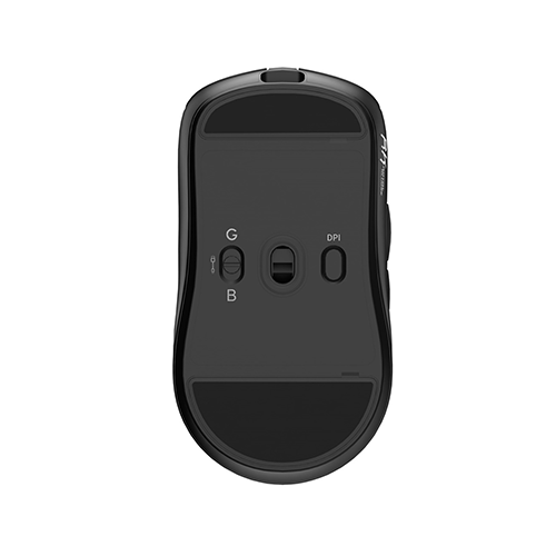 უკაბელო ტენვადი Bluetooth მაუსი - Royal Kludge RK M3 Black Rechargeable WL BT