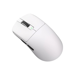 უკაბელო ტენვადი Bluetooth მაუსი - Royal Kludge RK M3 White Rechargeable WL BT