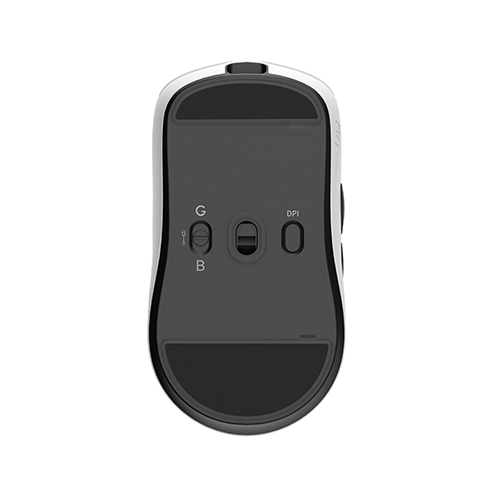 უკაბელო ტენვადი Bluetooth მაუსი - Royal Kludge RK M3 White Rechargeable WL BT