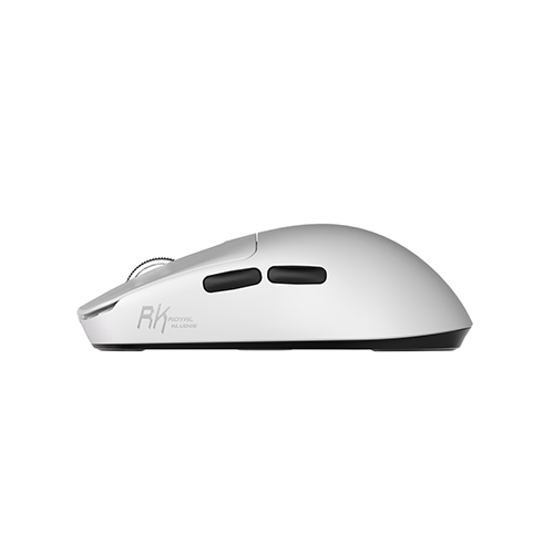 უკაბელო ტენვადი Bluetooth მაუსი - Royal Kludge RK M3 White Rechargeable WL BT