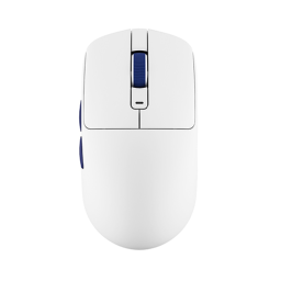 უკაბელო ტენვადი Bluetooth მაუსი - Royal Kludge RK M30 White-Blue Rechargeable WL BT