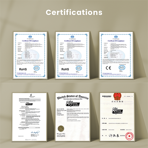 უკაბელო ტენვადი მექანიკური კლავიატურა - Royal Kludge RK N99 Cream Switch Palm Green Rechargable WL BT