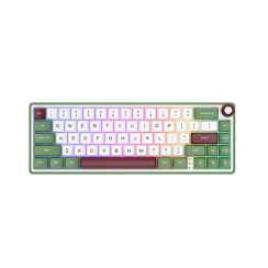 მექანიკური კლავიატურა - Royal Kludge RK R65 Chartreuse Switch Green Sand
